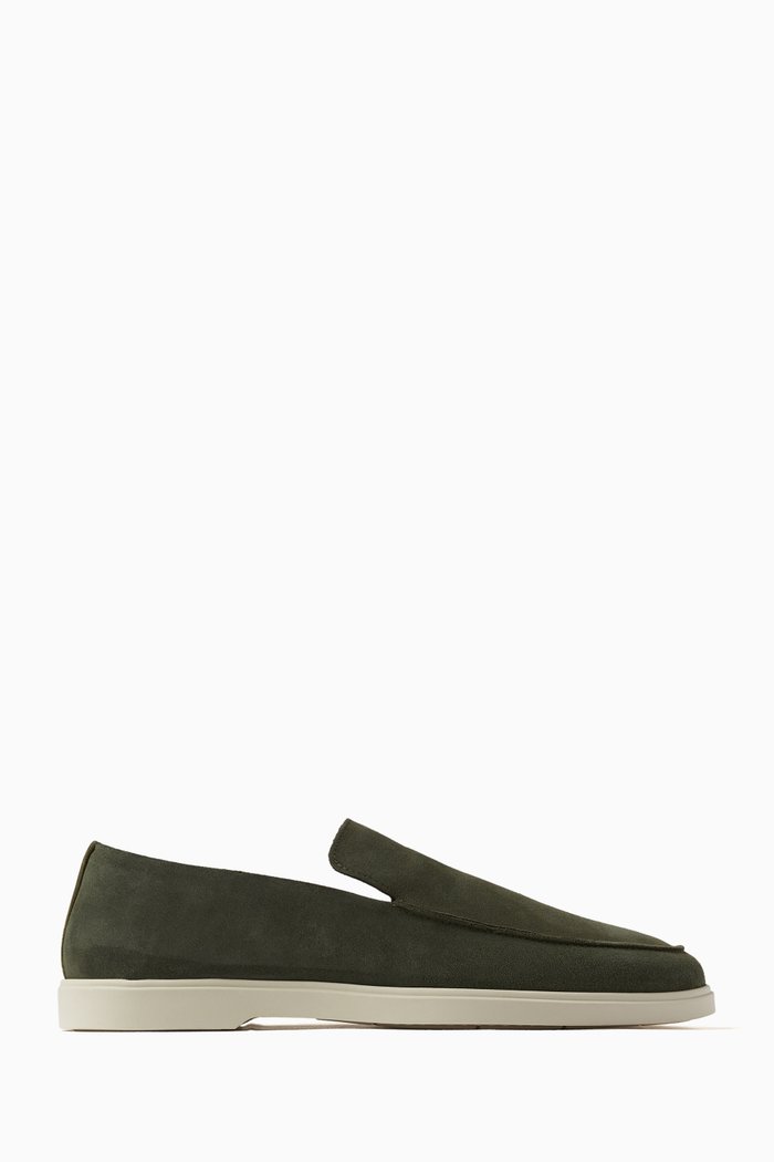 

Miguel Loafers in Suede, Green