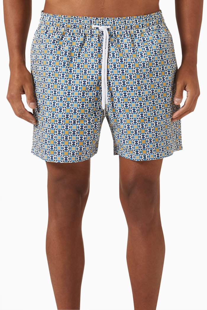 

Sport Angra Deco Swim Shorts in Eco Luna, Multicolour