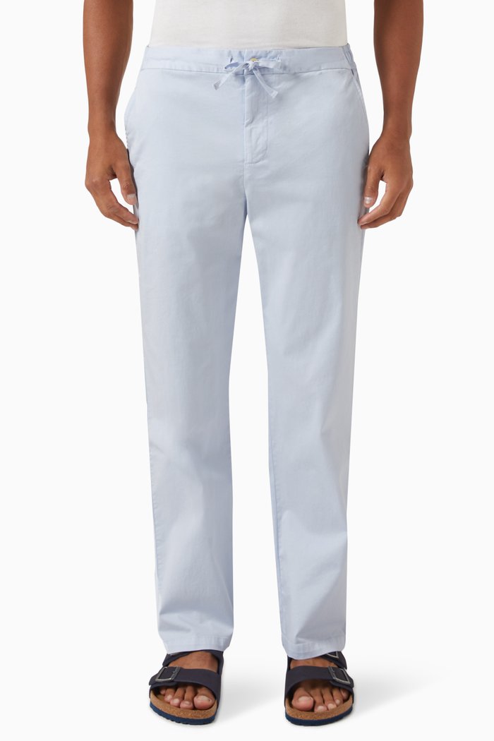 Mendes Pants in Supima Cotton, Grey