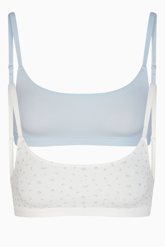 

Fits Everybody Scoop Bralette Pack, Set of 2, Blue