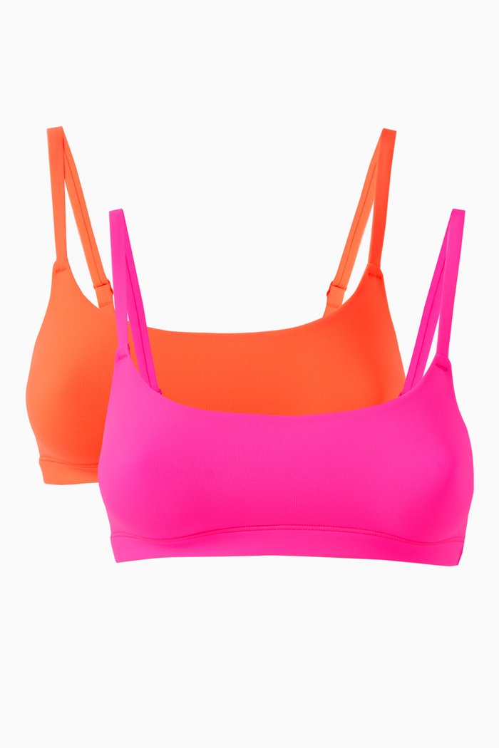 Fits Everybody Scoop Bralette Pack, Set of 2, Pink