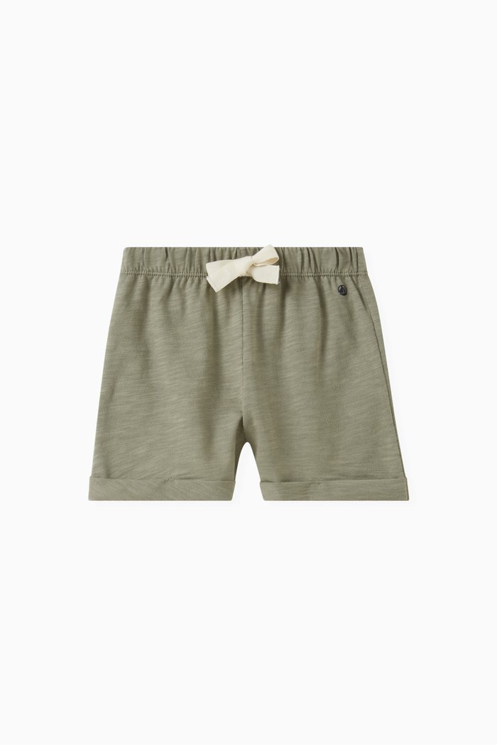 

Shorts in Organic Cotton-jersey, Green