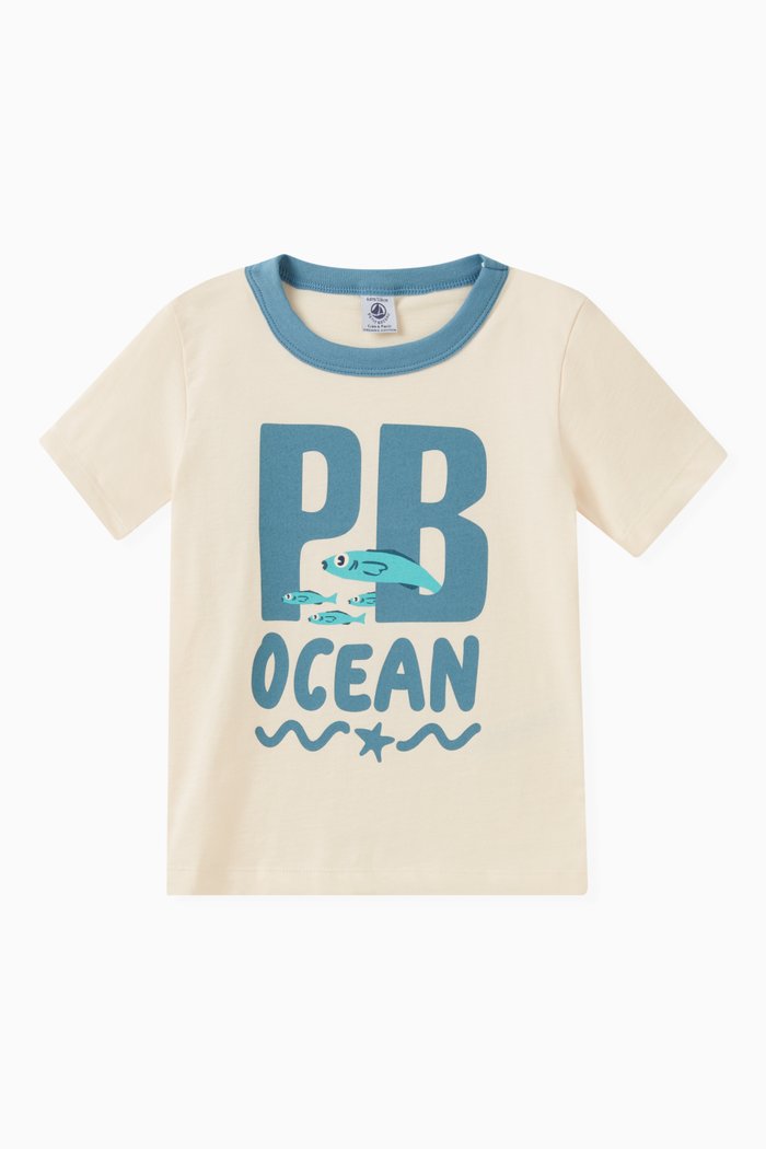 

Logo-print T-shirt in Cotton, Multicolour
