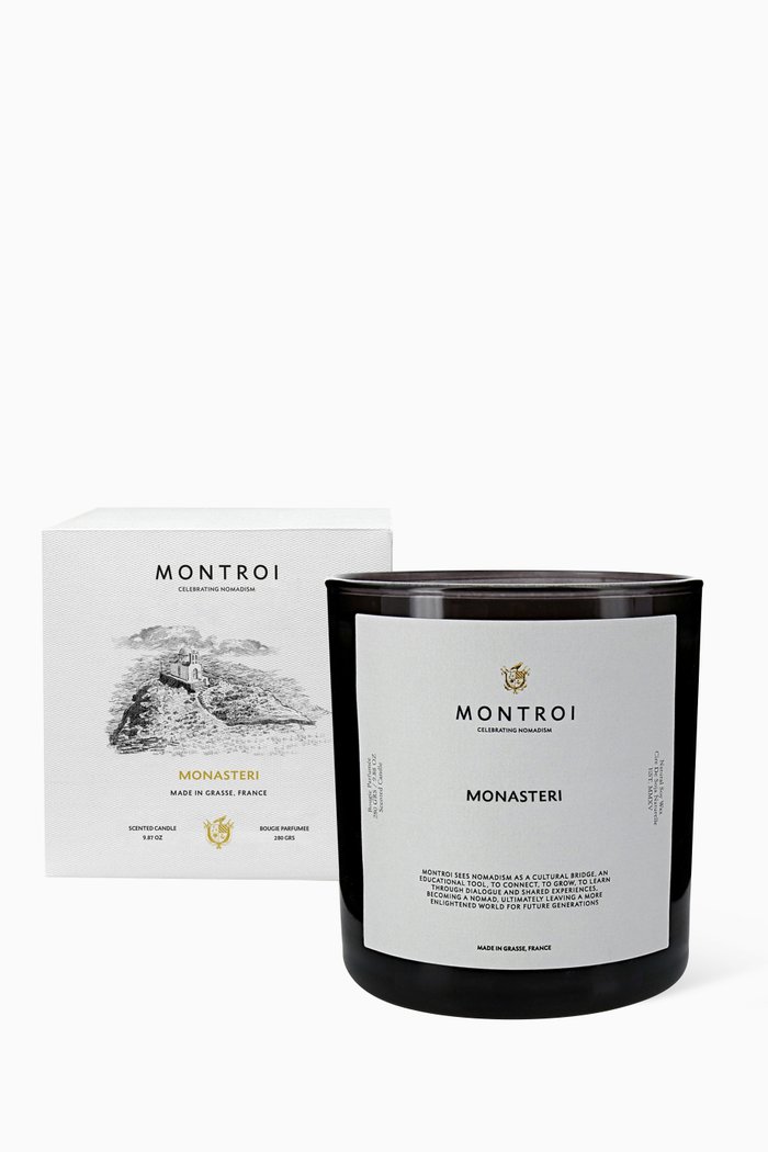 

Monasteri Candle, 280g, Colourless