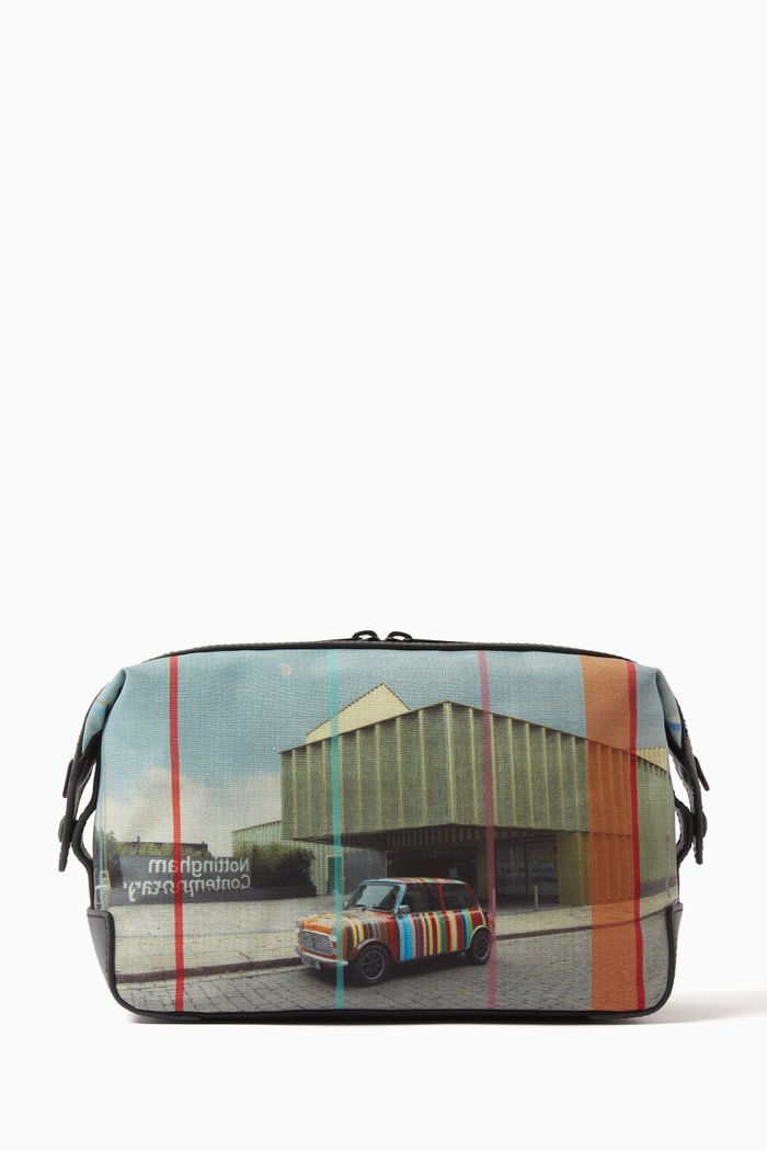 

'Nottingham Mini' Wash Bag in Recycled Polyester, Multicolour