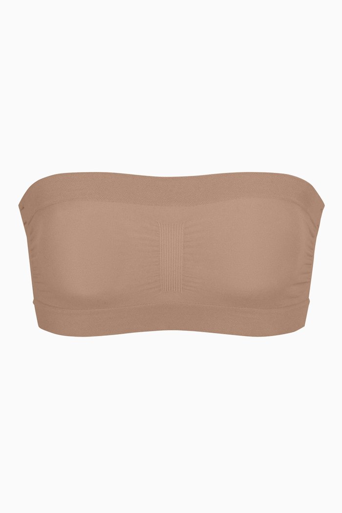 

Seamless Sculpt Bandeau, Brown