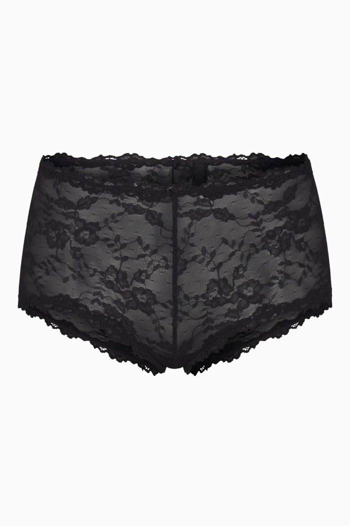 

Stretch Lace Shorts, Black