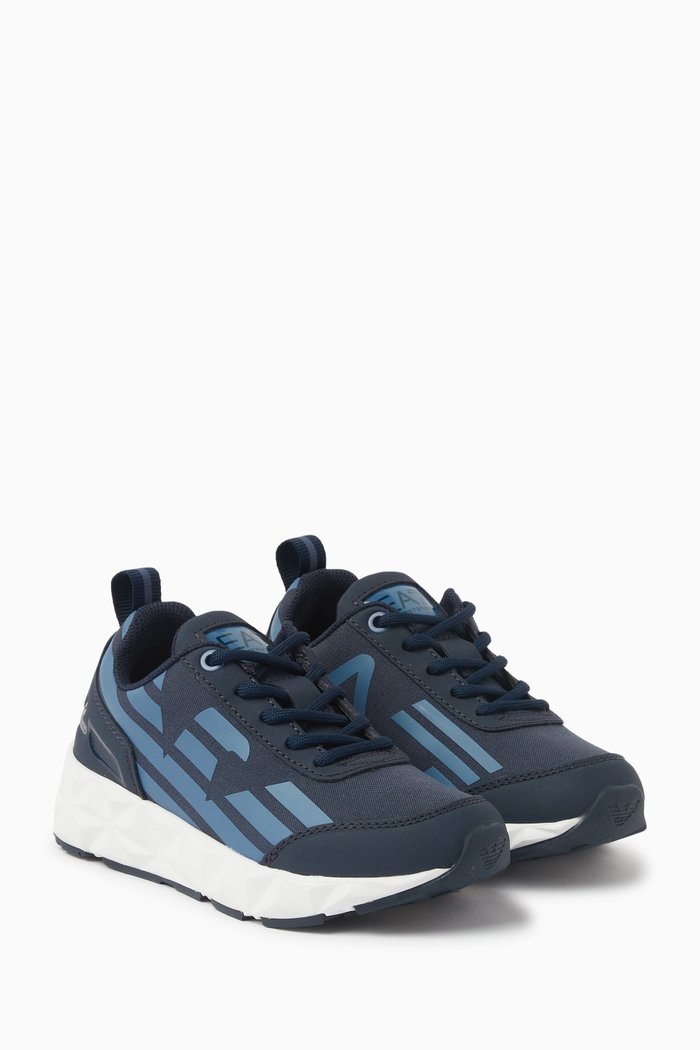 

EA7 Sneakers in Nylon, Blue