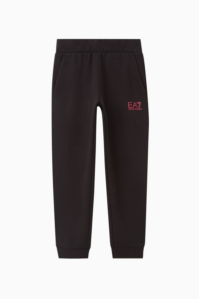 

EA7 Sweatpants in Cotton, Black