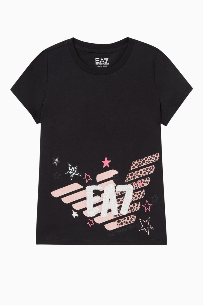 

Logo T-shirt in Cotton-jersey, Black