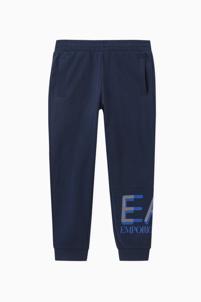 

Logo-print Sweatpants in Cotton, Blue