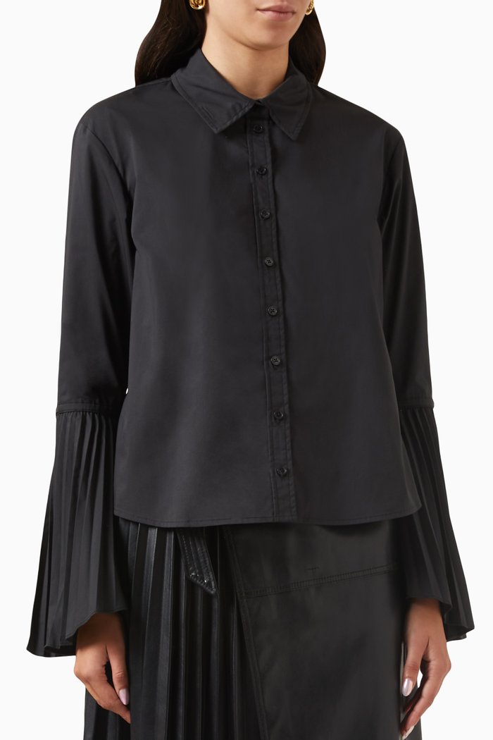 

Jordy Shirt in Cotton-poplin, Black