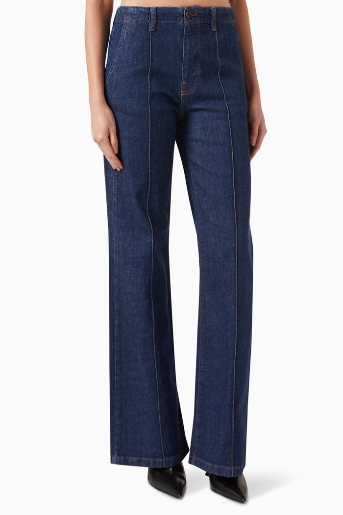 

Ansel Flared-leg Jeans, Blue
