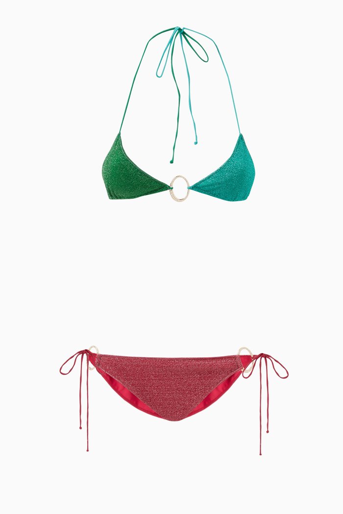 

Lumière O Gem Bikini Set in Lurex, Multicolour