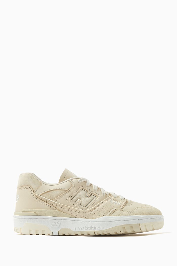 

550 Low-top Sneakers in Suede, Neutral