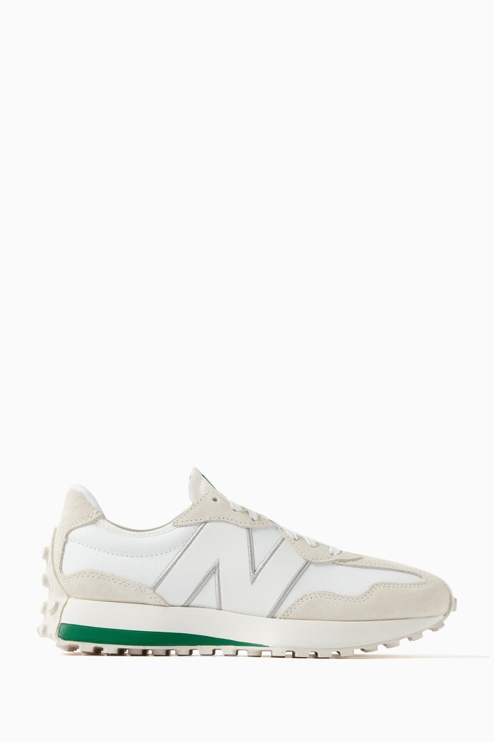 

327 Low-top Sneakers in Synthetic Fabric, Neutral