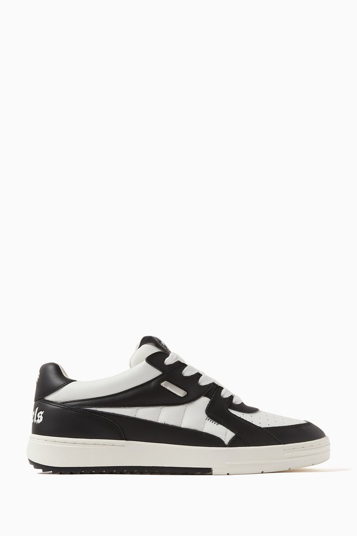 

Palm University Low Top Sneakers in Leather, White
