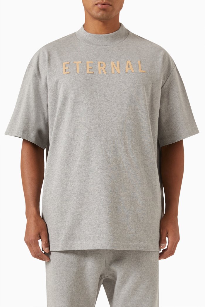 

Eternal T-shirt in Cotton, Grey