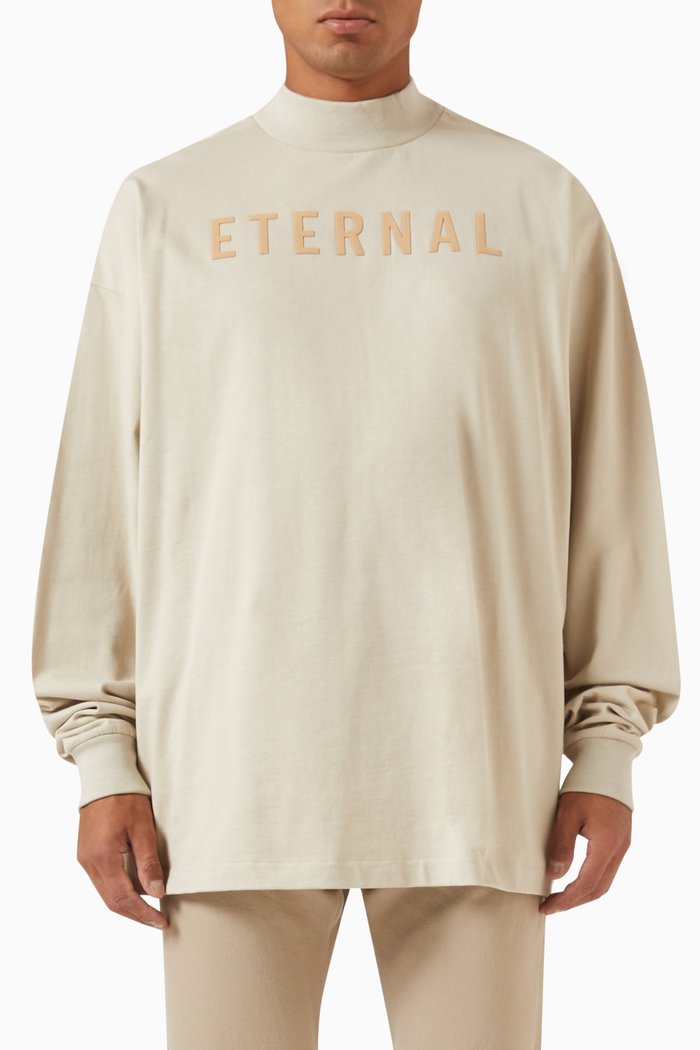 Eternal T-shirt in Cotton, Grey