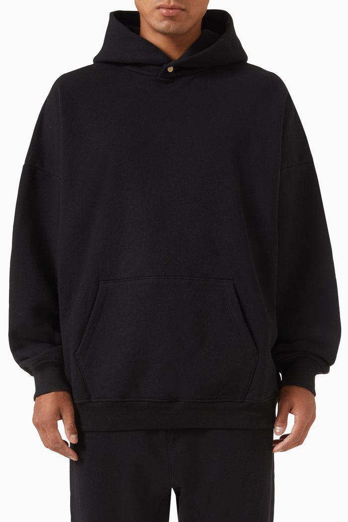 

Eternal Hoodie in Fleece, Black