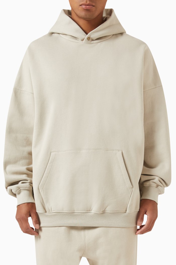 Eternal Hoodie in Fleece, Grey