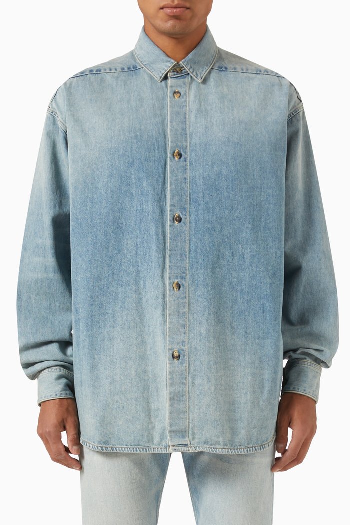 

Eternal Shirt in Denim, Blue