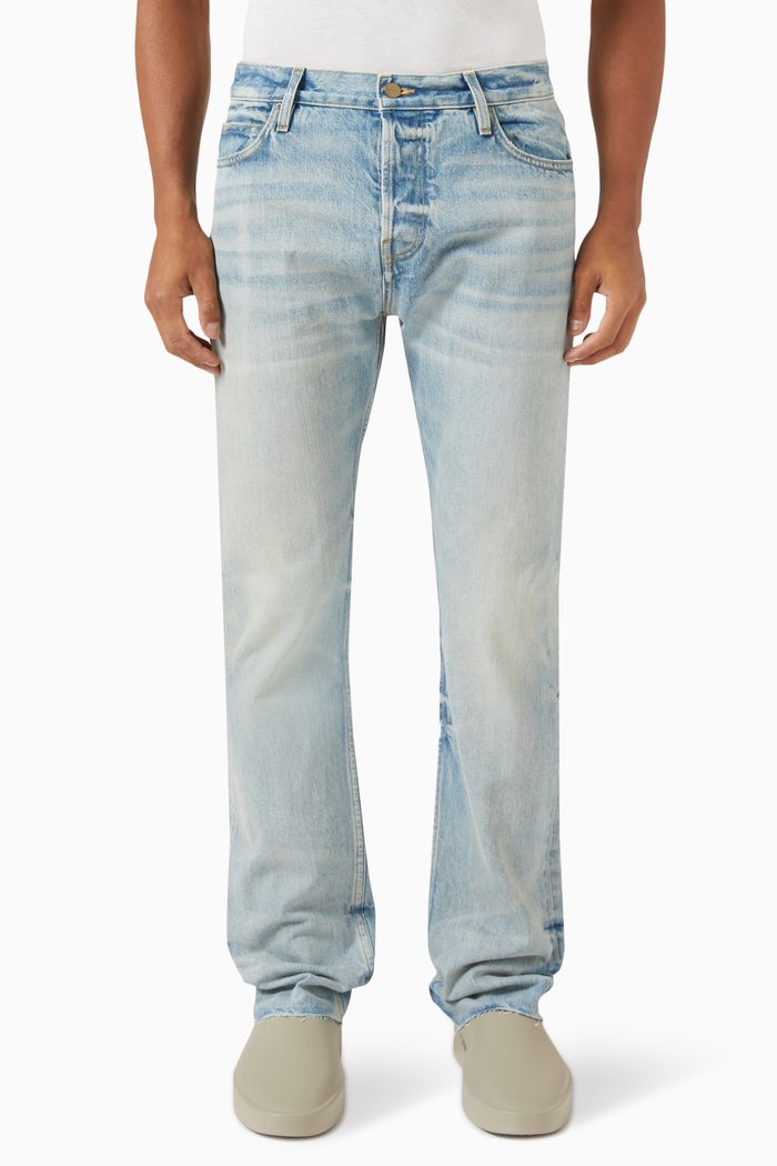 Eternal Five-pocket Jeans in Denim, Blue