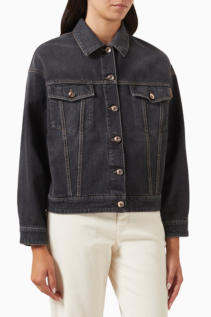 

Authentic Jacket in Denim, Grey