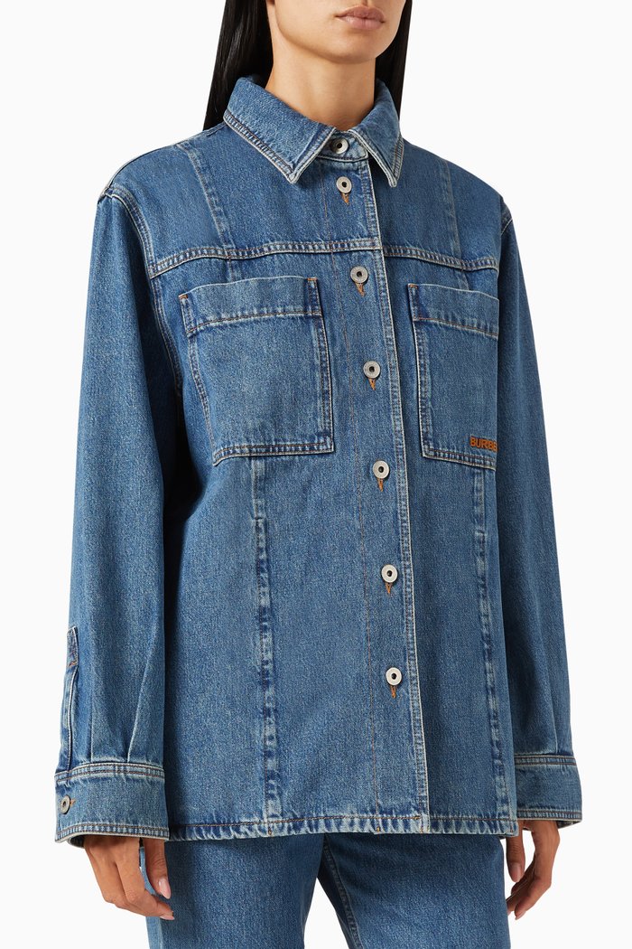 

Benssen Shirt in Denim, Blue