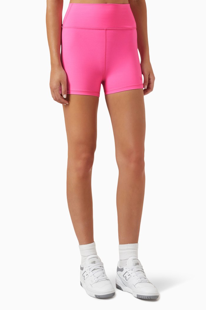 Mica Biker Shorts in Stretch-nylon, Pink