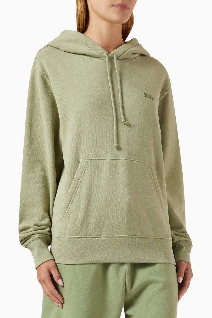 

Jane Hoodie in Fleece, Green