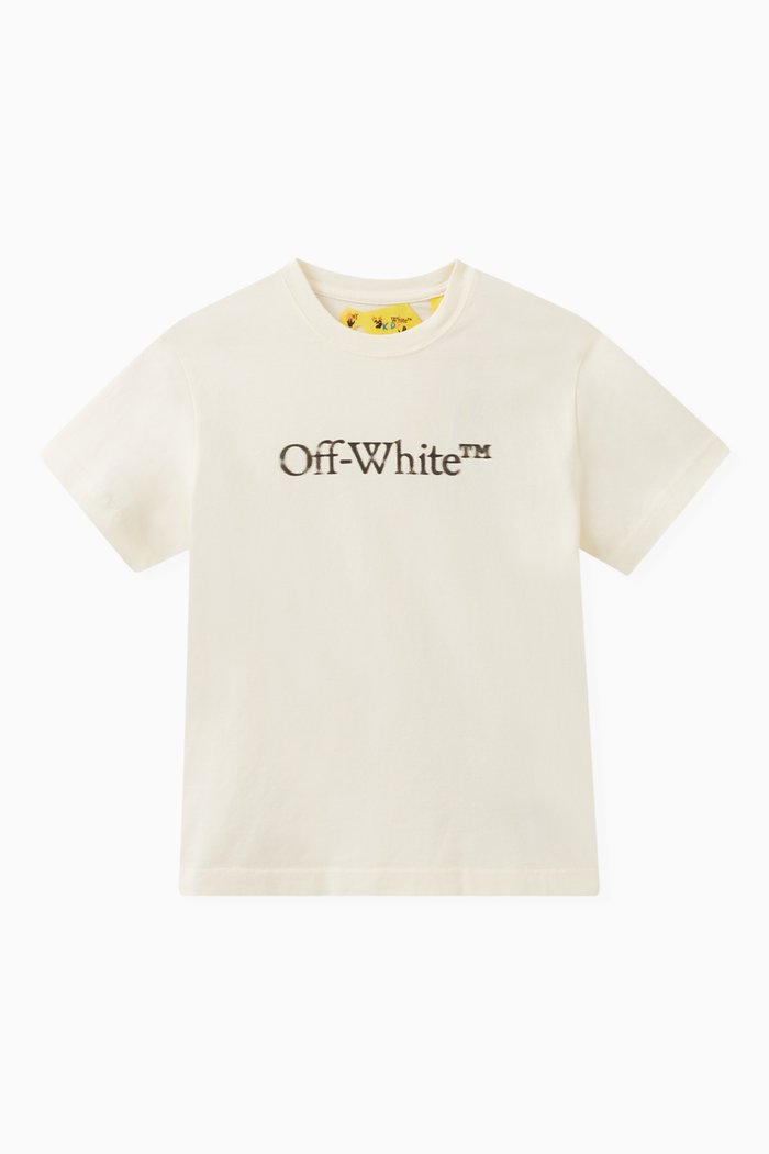 

Logo-print T-shirt in Cotton, Neutral
