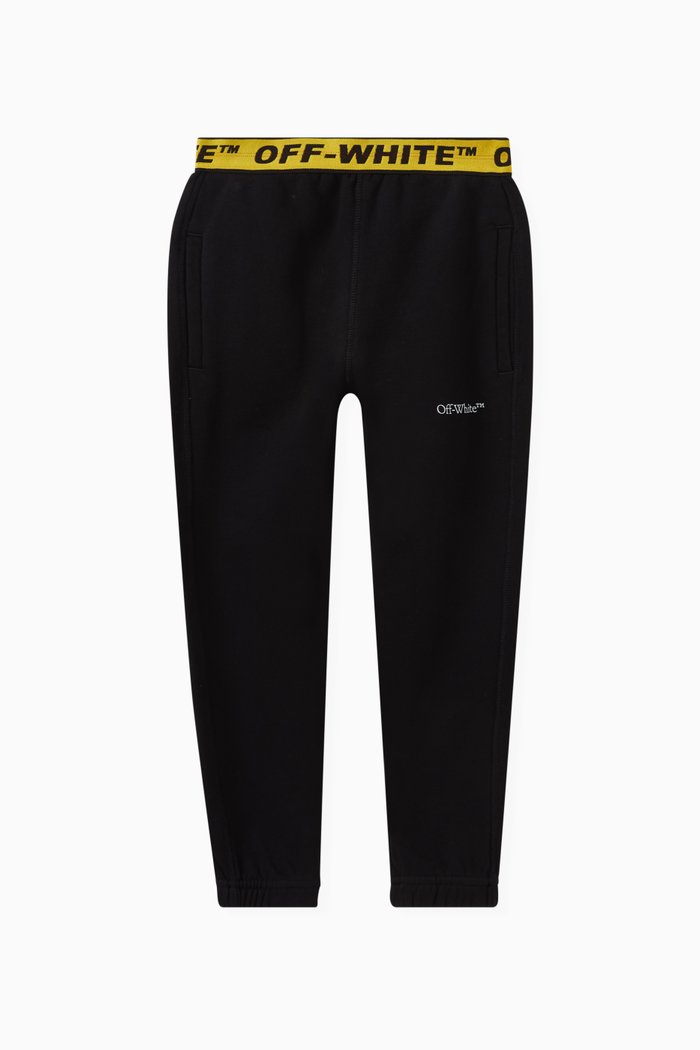 

Logo-tape Sweatpants in Cotton, Black
