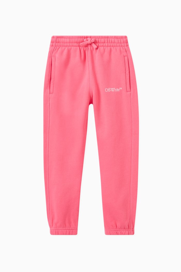 

Bookish Logo Sweatpants in Cotton, Pink