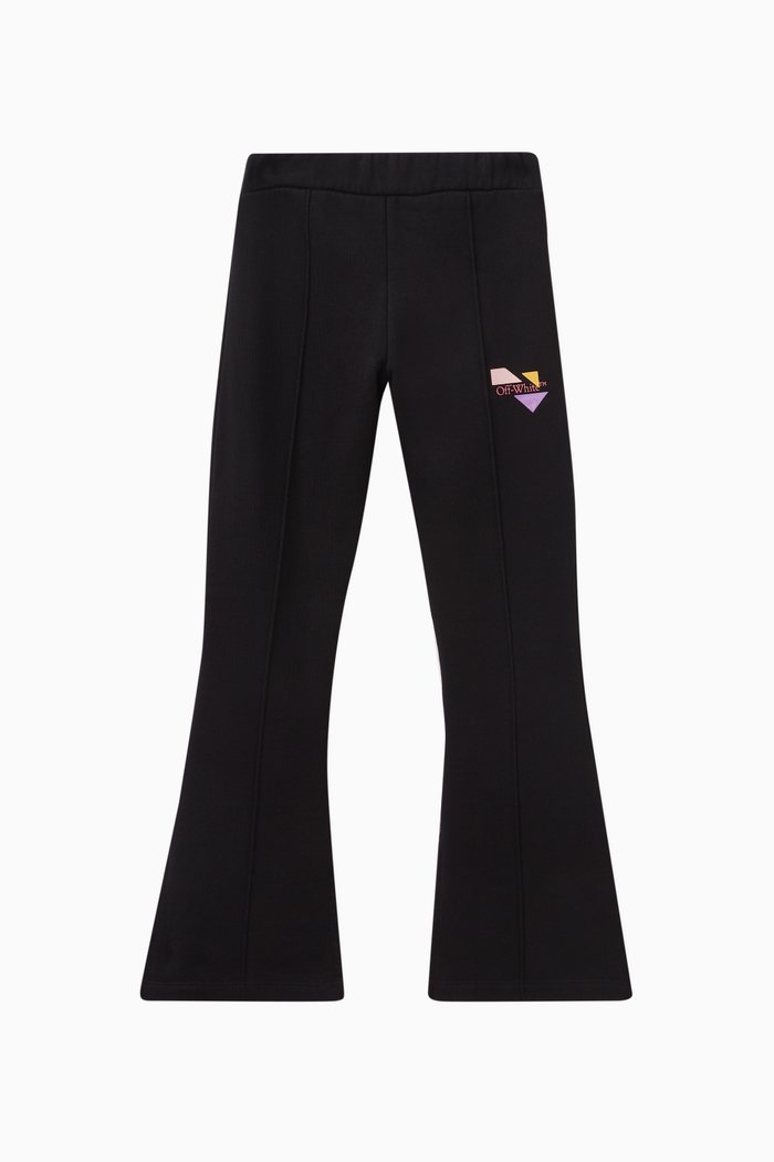 

Logo Flared Sweatpants in in Cotton, Black