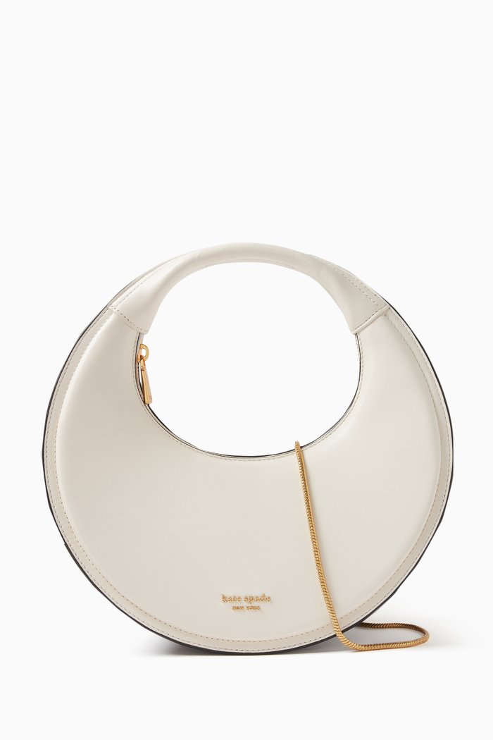

Expo Top-handle Bag in Leather, Neutral