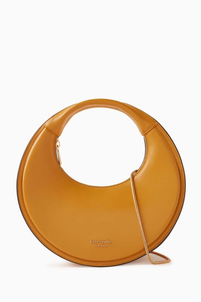

Expo Top-handle Bag in Leather, Yellow
