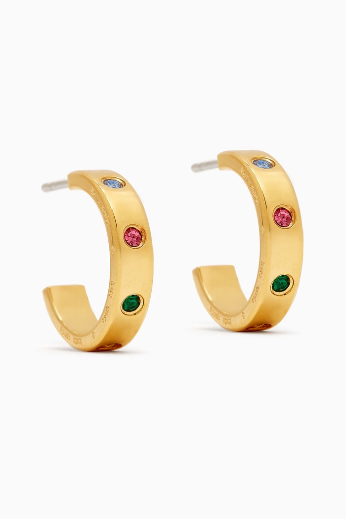 

Crystal Hoops, Multicolour