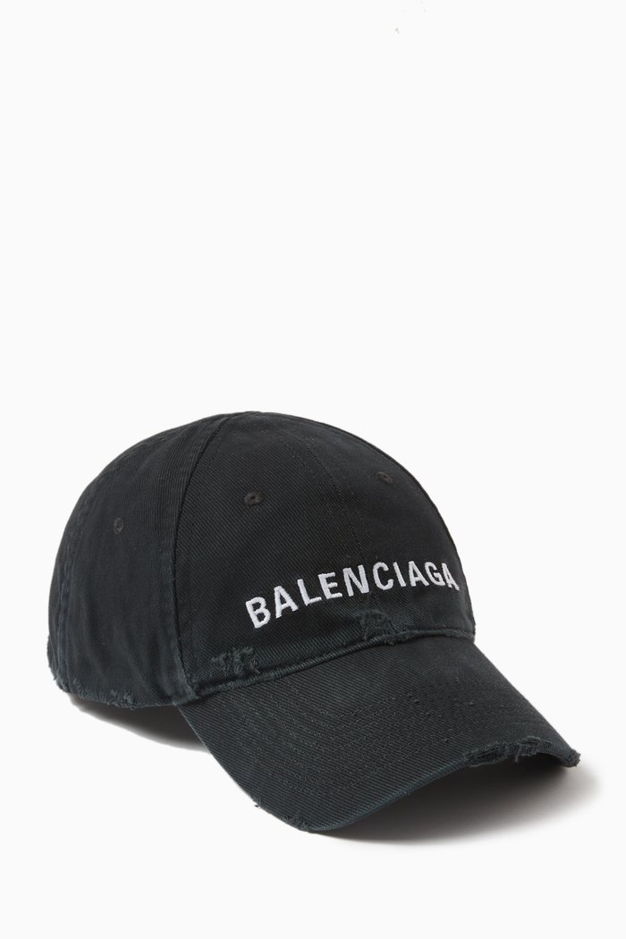 

Logo Cap in Cotton Drill, Black