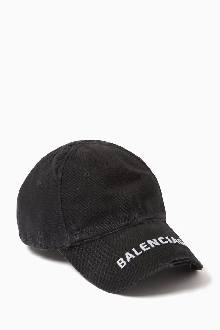 

Logo Cap in Cotton Drill, Black