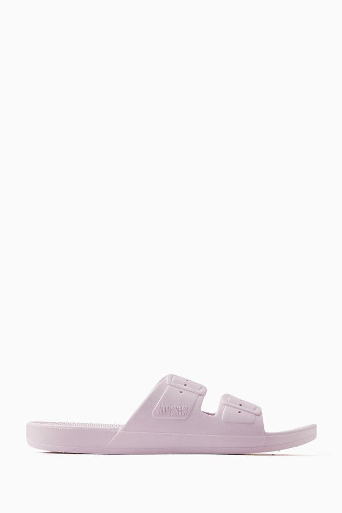 

Parma Slide Sandals in Rubber, Pink