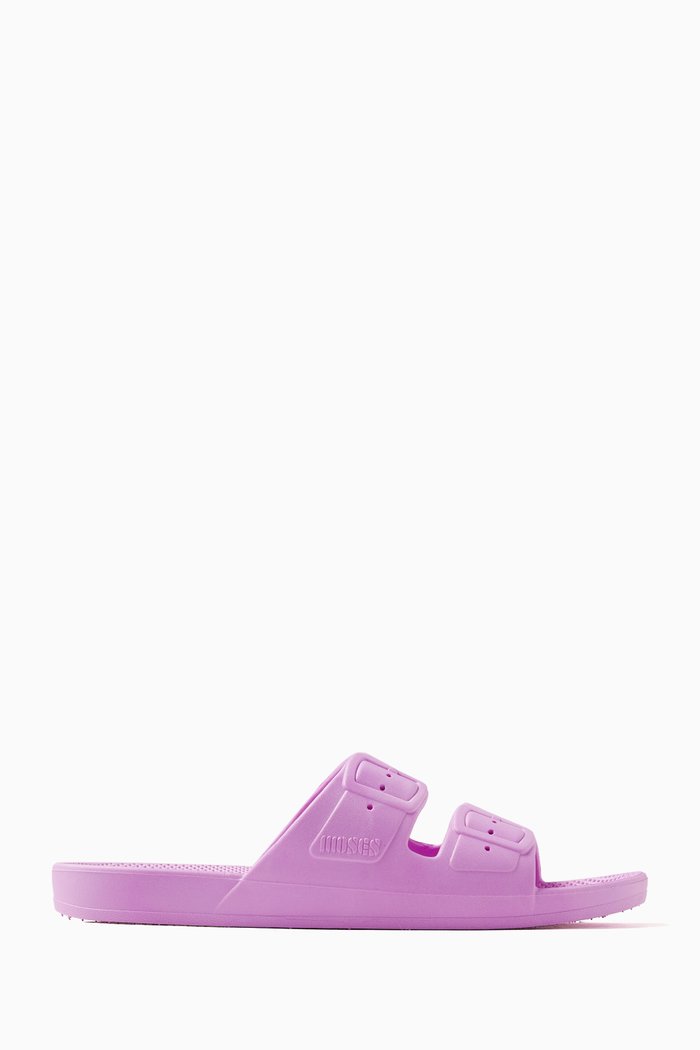 

Ultra Slide Sandals in Rubber, Purple