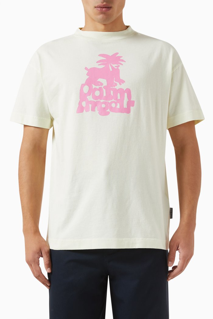 

Leon Logo Classic T-shirt in Cotton-jersey, Green