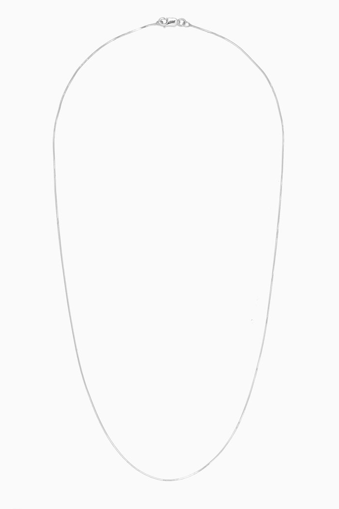

Lynx Chain Necklace in Sterling Silver