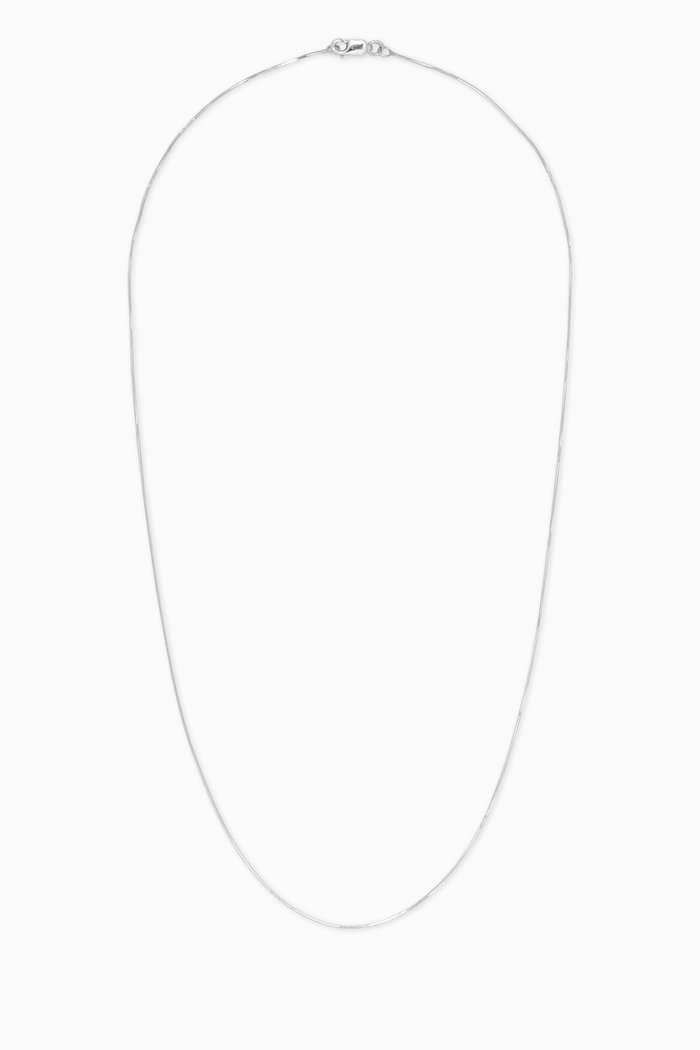 

Lynx Chain Necklace in Sterling Silver