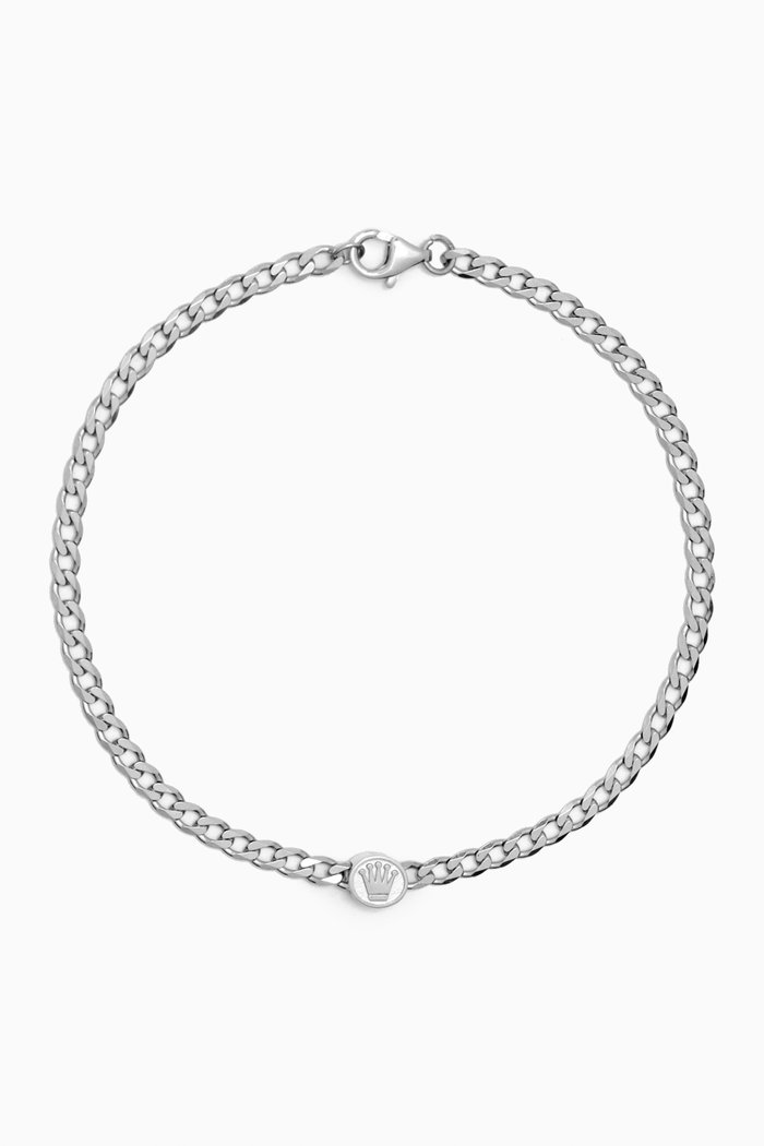 

Empire Chain Bracelet in Sterling Silver