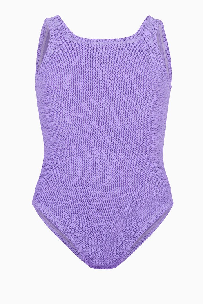 Baby Classic One-piece Swimsuit, Purple