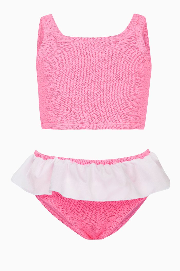 

Baby Olive Bikini Set in Nylon, Pink