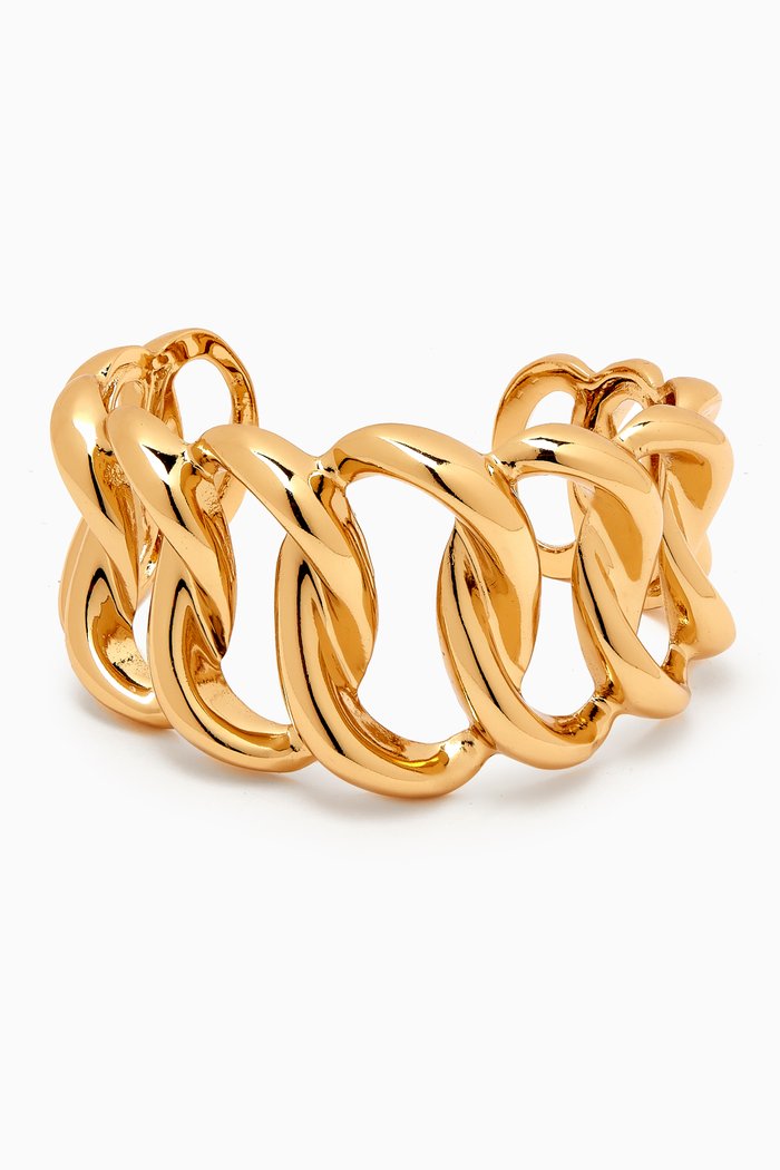 

Bronx Bracelet in 24kt Gold-plated Metal