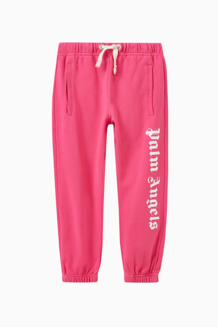 

Logo-print Sweatpants in Cotton, Pink